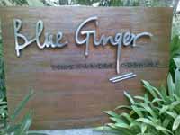 I HAD DINNER: At the Delhi Blue Ginger (Taj Palace Hotel)