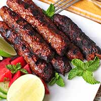 The seekh is the war-horse of the kebab world